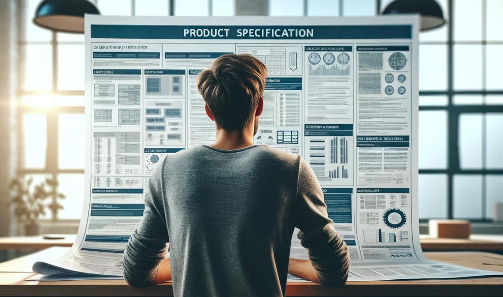 Spécialiste en cours d'analyse de fiches produits